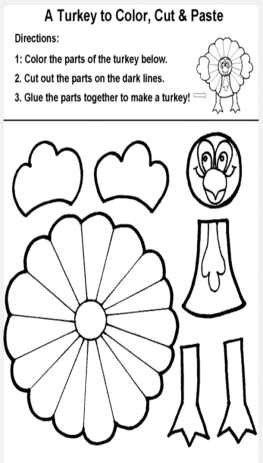 Turkey worksheet